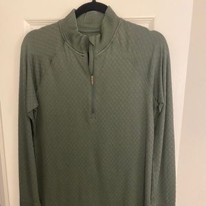 Lululemon Long Sleeve top Green size 10